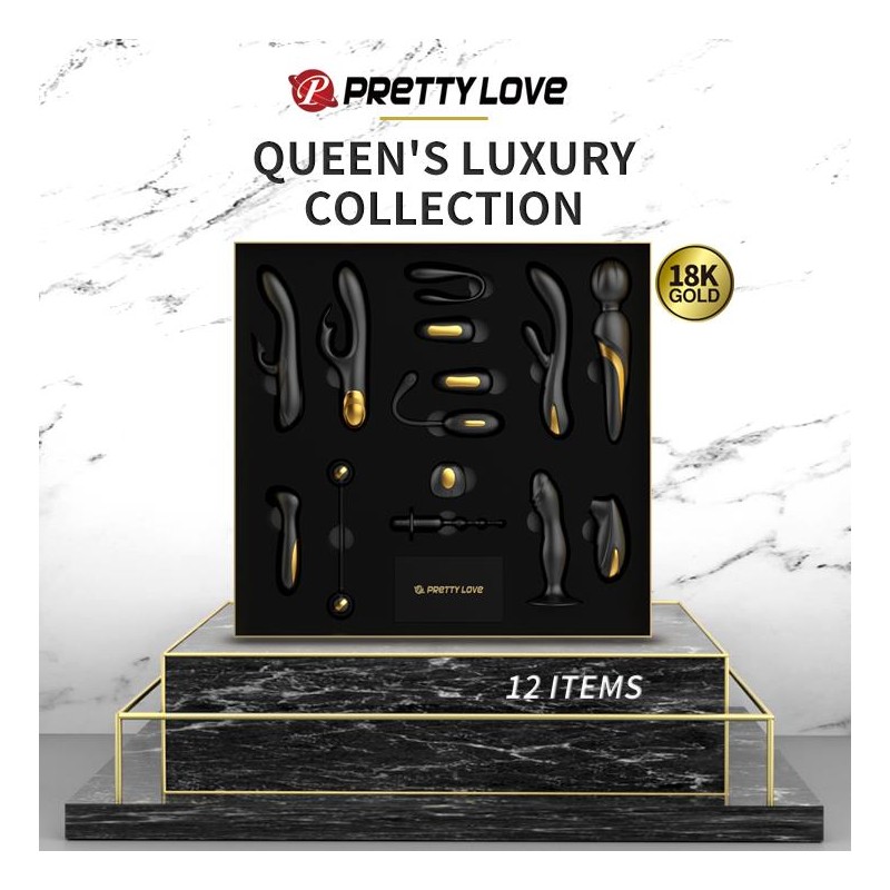 PRETTY LOVE - Golden Black Couple's Set